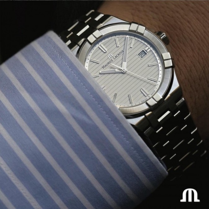 Maurice Lacroix ML-AI1008SS002131-1 Erkek Kol Saati