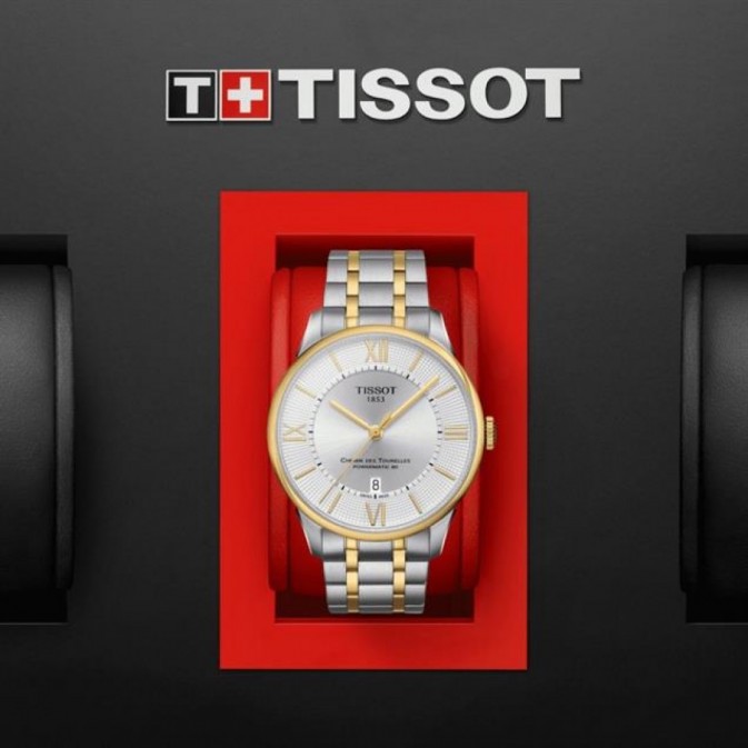 Tissot Chemin des Tourelles T0994072203800 Erkek Kol Saati