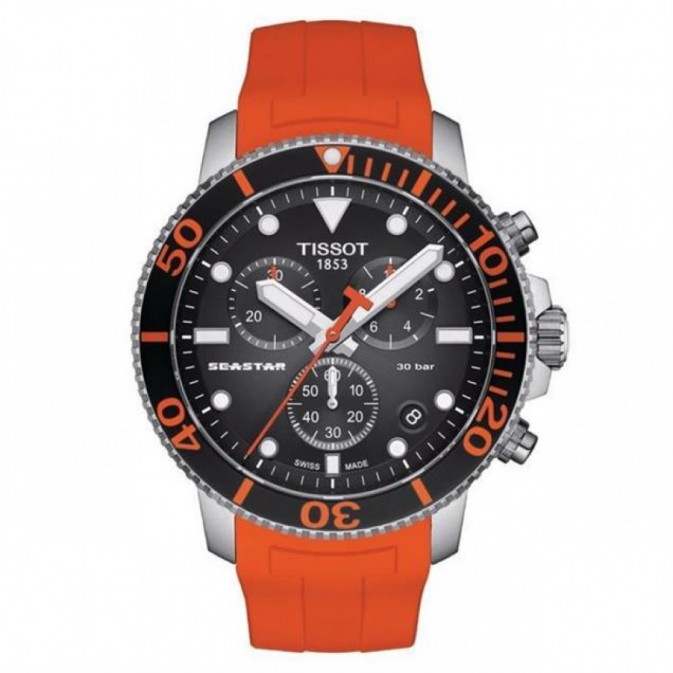 Tissot Seastar Chronograph T1204171705101 Erkek Kol Saati