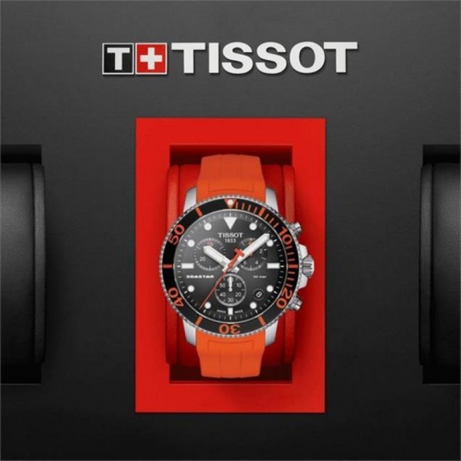 Tissot Seastar Chronograph T1204171705101 Erkek Kol Saati