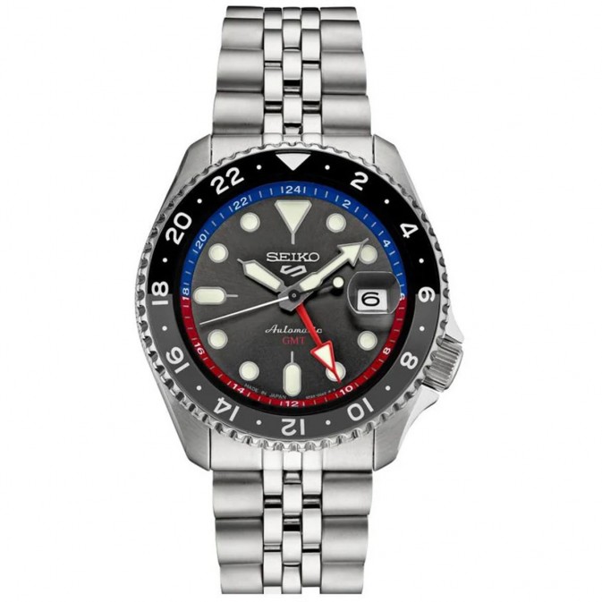 Seiko 5 Sports Otomatik GMT SSK019 Erkek Kol Saati SSK019J1